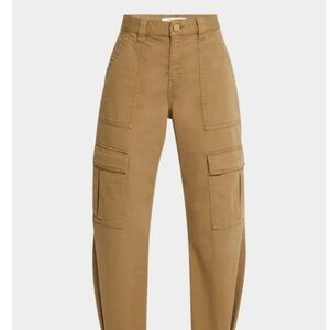 La Ligne Saks barrel cargo Pants 27 Olive Green